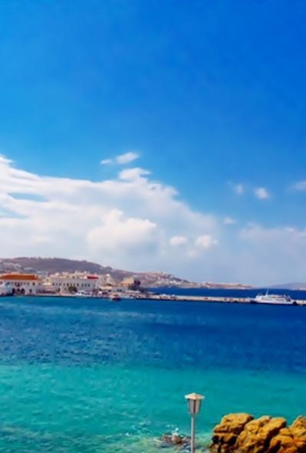 Mykonos Island Cyclades Greece - 