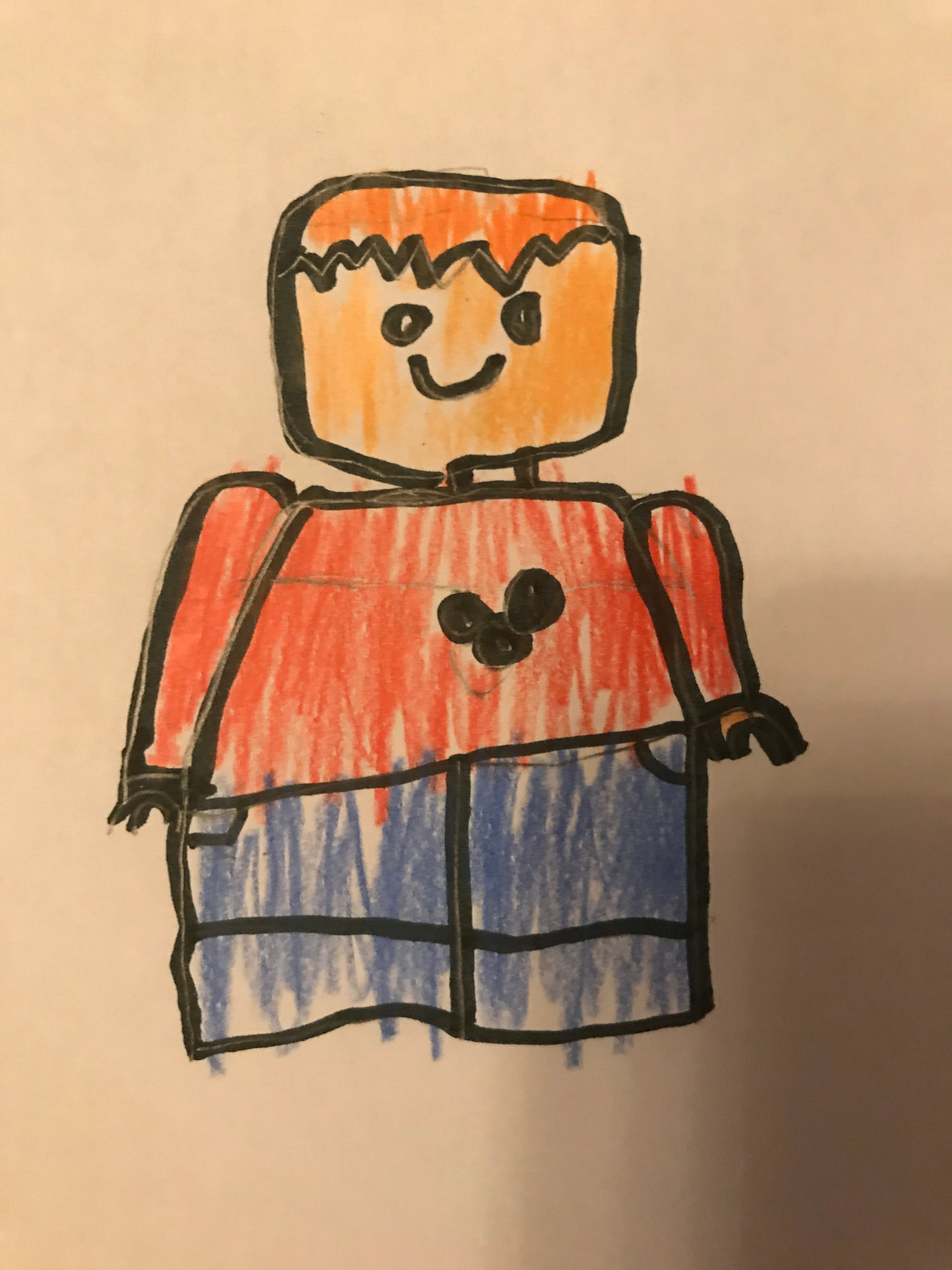 Lego Self-portrait: Learn How To Draw Yourself As A Lego Character 