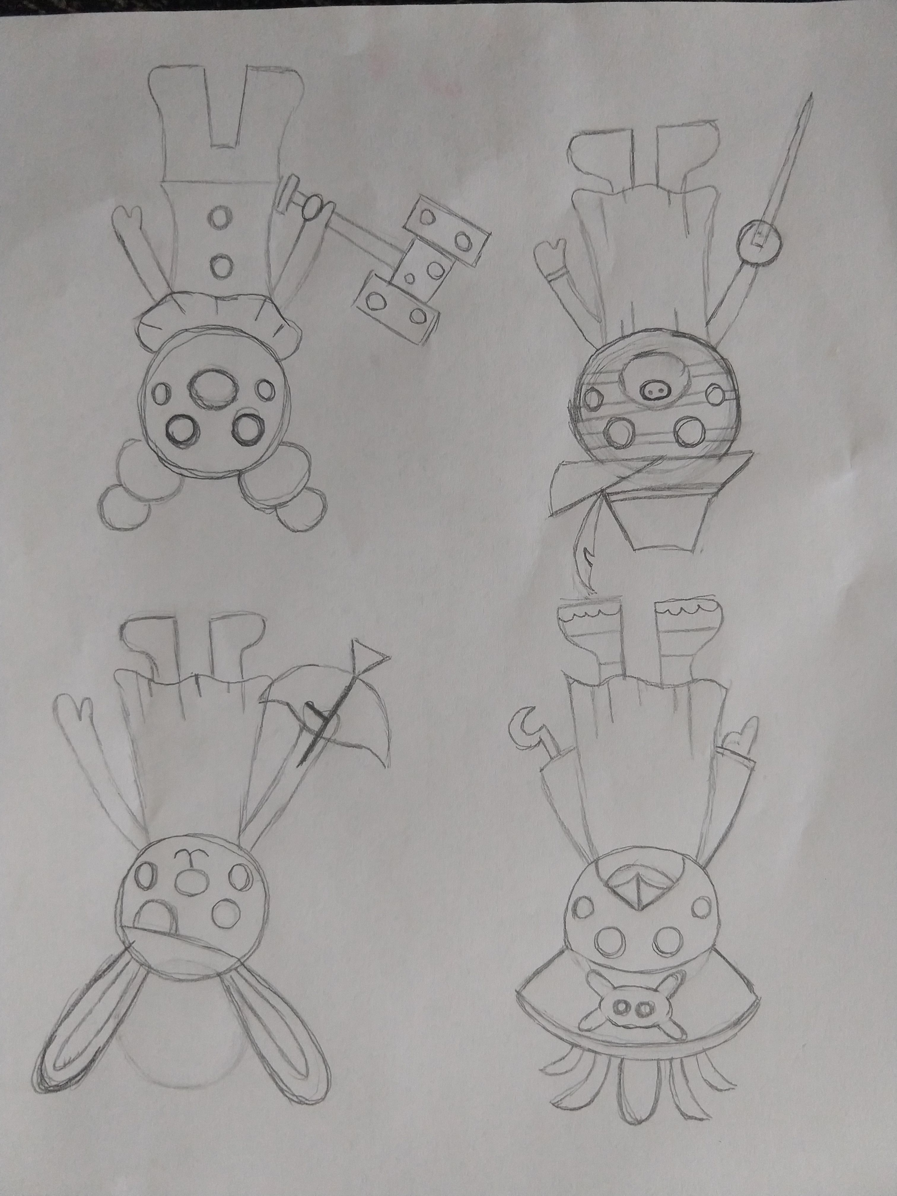 Draw Roblox Piggy Game Characters Small Online Class For Ages 9 14 Outschool - piggy roblox characters drawings
