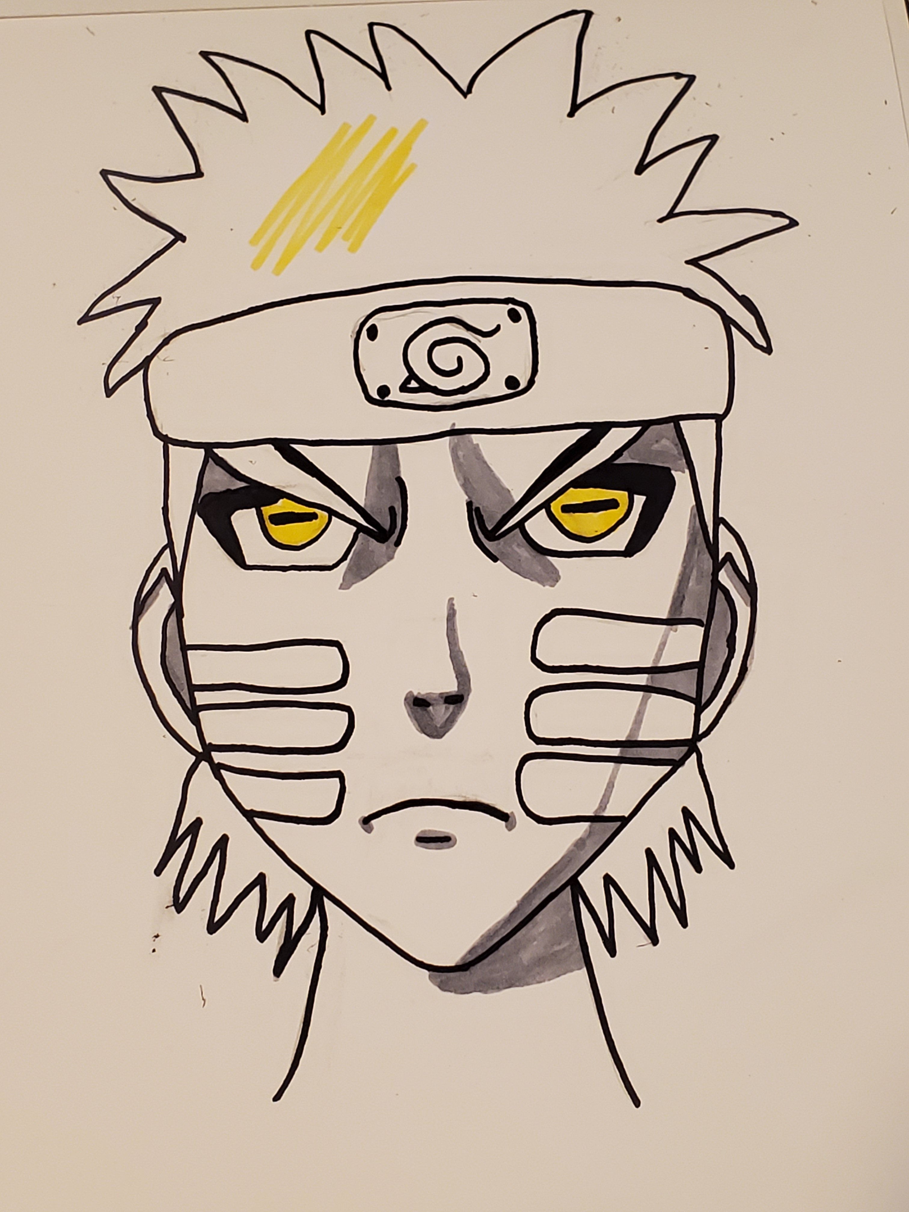 Naruto Anime Manga Face Drawing Small Online Class For Ages 11 16 Outschool