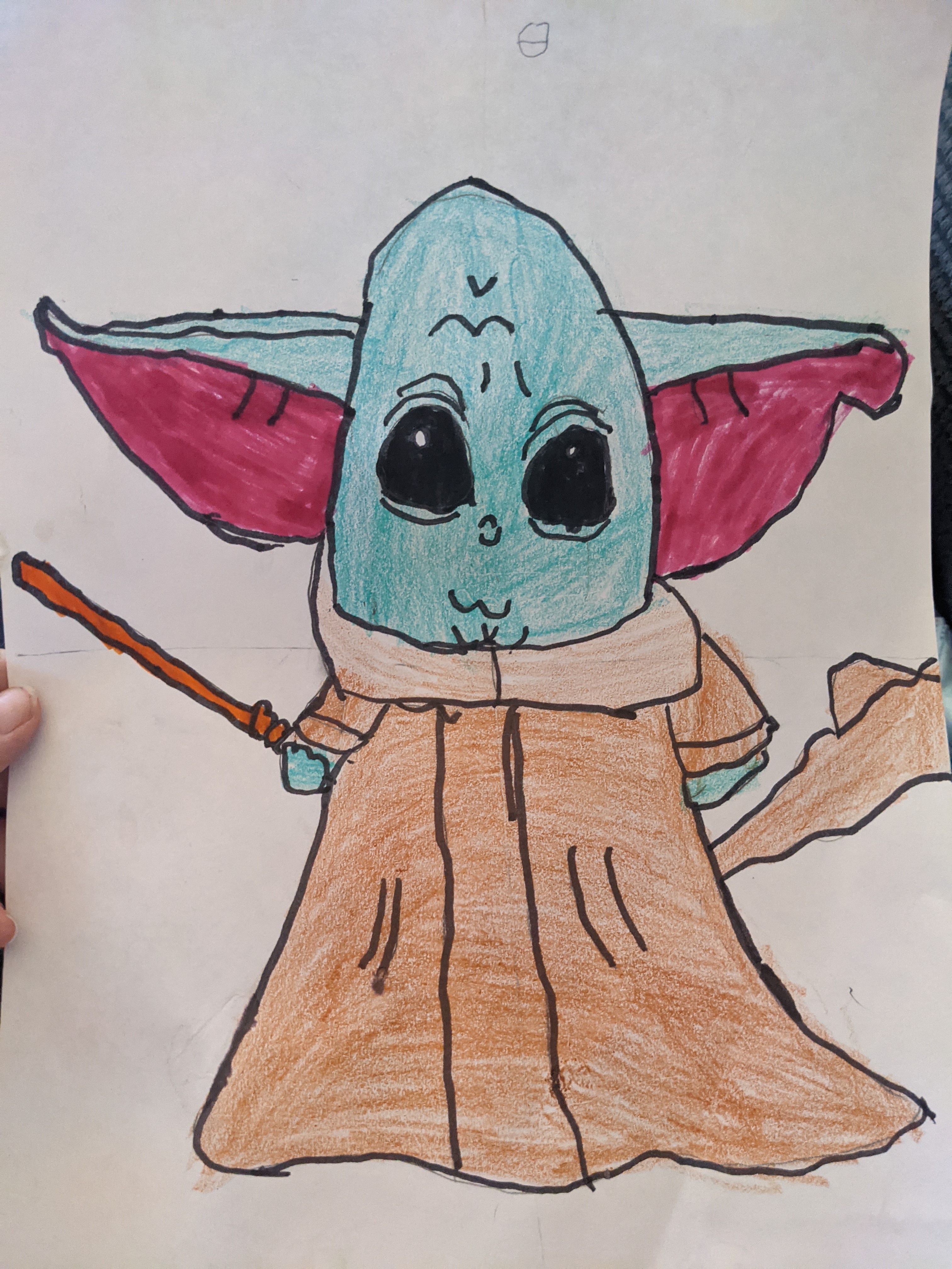 Let S Learn How To Draw Baby Yoda Small Online Class For Ages 7 12 Outschool