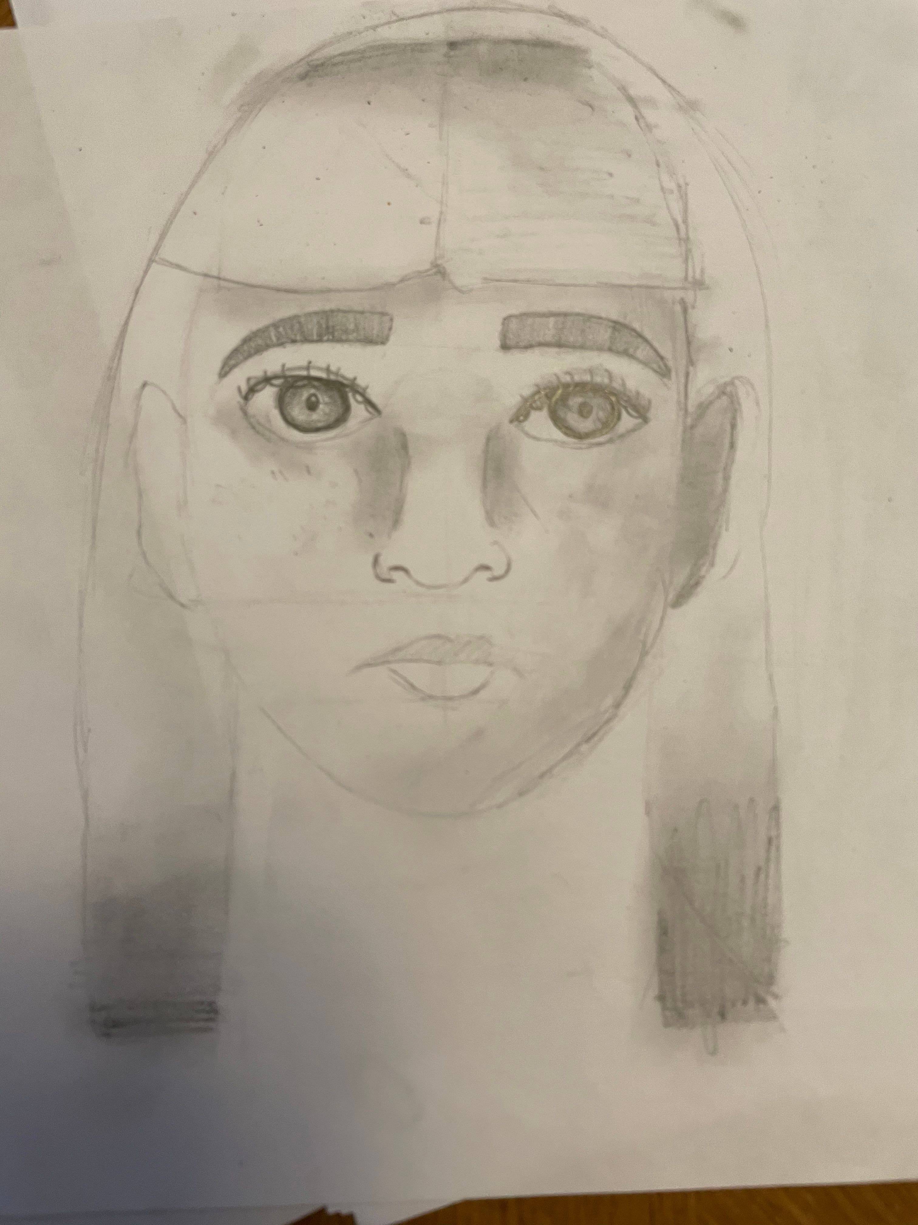 How to Draw the Human Face Ages 9-13 Small Online Class for Ages 9 