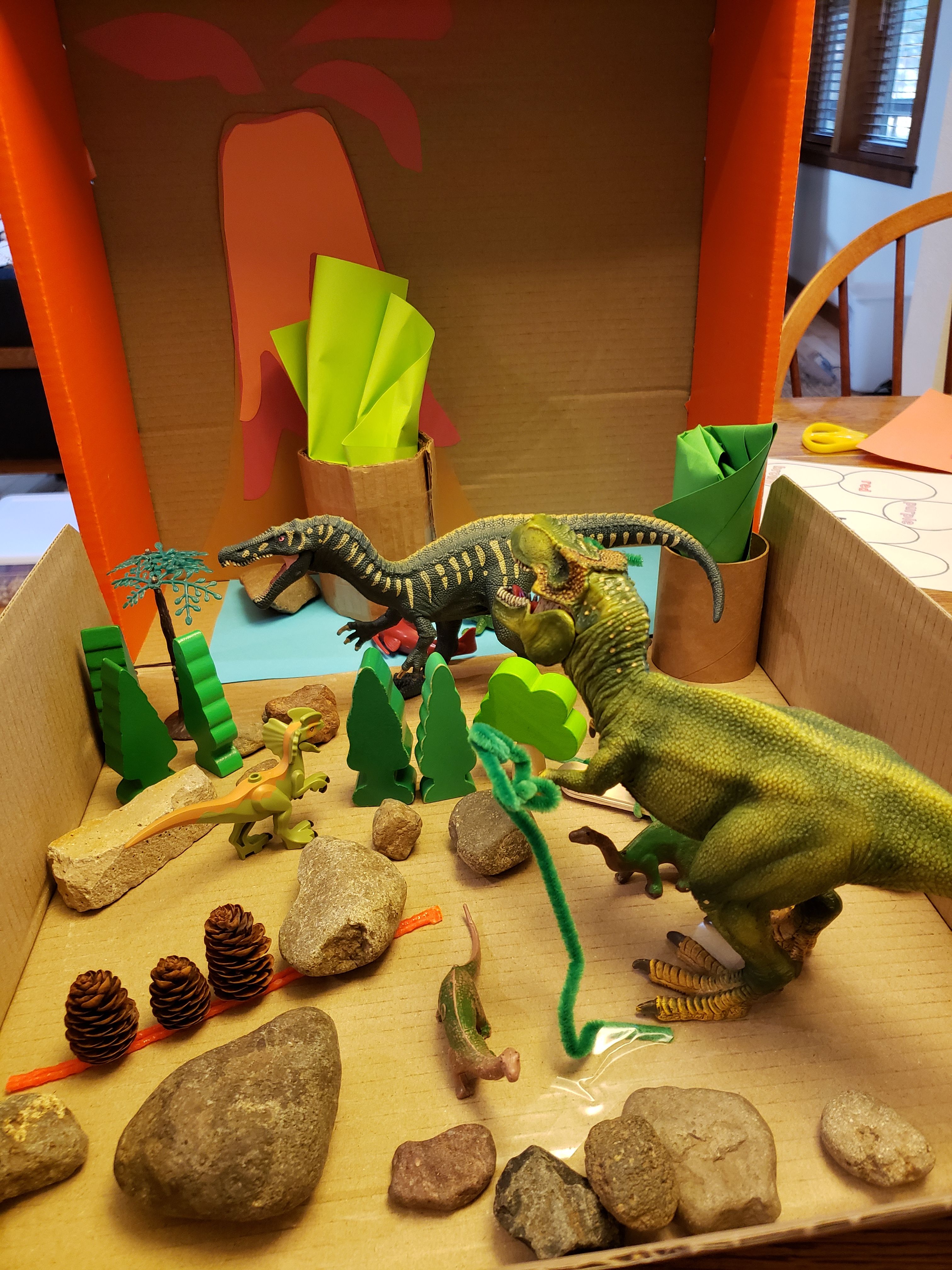 dinosaur habitat project