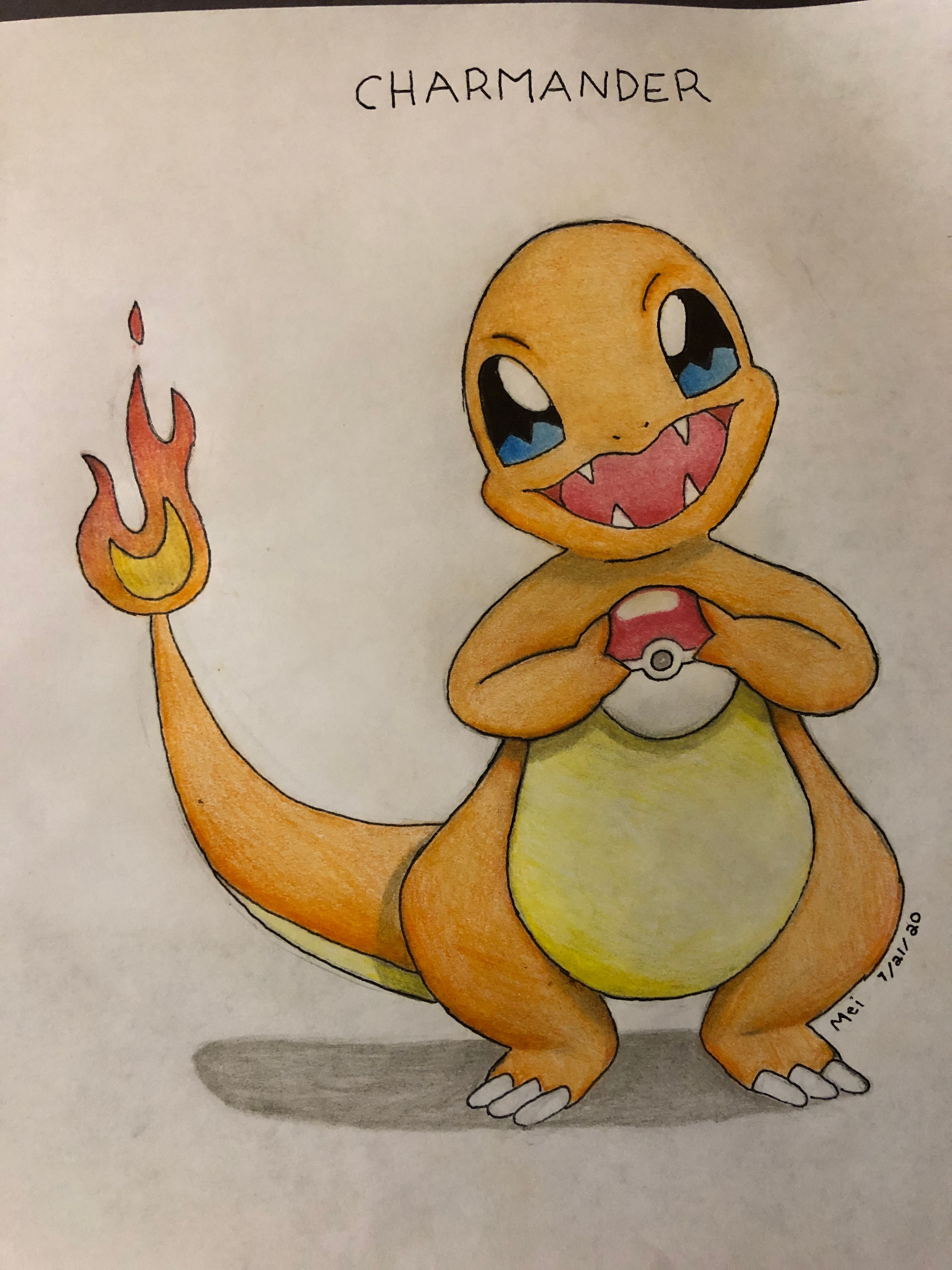 How to Draw Pokémon Charmander (Ages 1217) Small Online Class for Ages 1217 Outschool