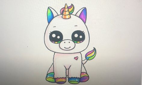 Draw A Cute And Easy Unicorn Small Online Class For Ages 4 8 Outschool Copy the picture of cartoon unicorn grid puzzle. draw a cute and easy unicorn small online class for ages 4 8