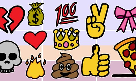 Draw Color Cute Emoji Symbols Small Online Class For Ages 5 10