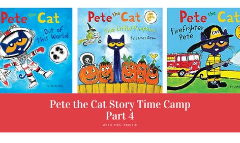 Pete The Cat Story Time Part 4 Small Online Class For Ages 3 6