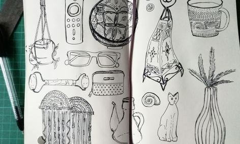 Let S Get Sketching Starting Your Own Sketchbook Small Online Class For Ages 10 13 Outschool