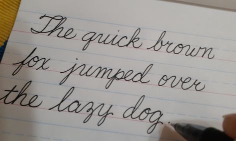 Tails and Curls: The Art of Cursive Handwriting | Small Online Class ...