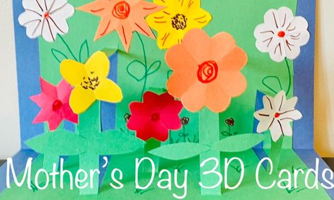 Make Your Own Mother S Day 3d Garden Greeting Cards Small Online Class For Ages 3 6 Outschool