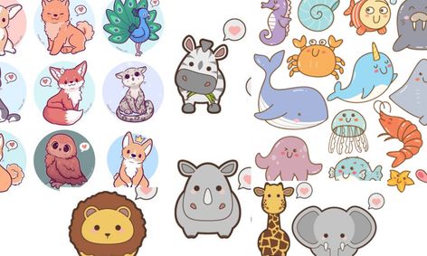 How To Draw Kawaii Animals Flex Class Underwater Corgi Fox Safari Peacock Small Online Class For Ages 8 13 Outschool