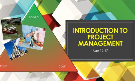 Introduction To Project Management Small Online Class For Ages