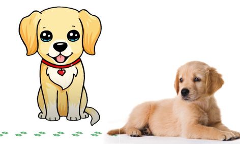 Golden Retriever Puppies Art For Kids Small Online Class For Ages 5 9 Outschool