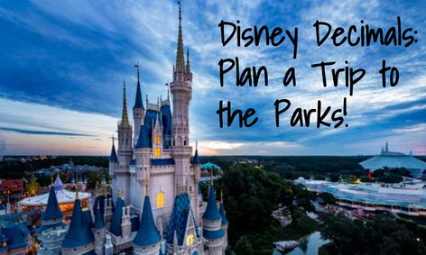 Travel Agent Disney Decimals Small Online Class For Ages 10 13