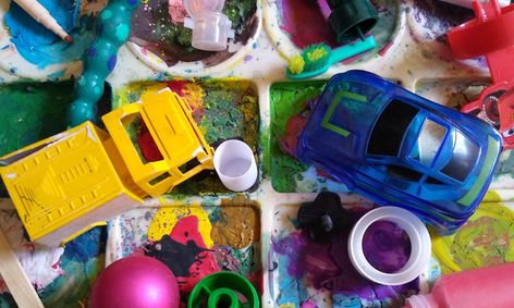 Junk Yard Maker Space Sculpture Small Online Class For Ages 5