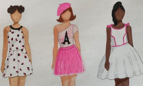 A Taste Of Fashion Design Sketch Design Small Online Class For Ages 8 12 Outschool