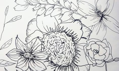 All About Flowers Learn To Draw And Paint Beautiful Florals Small Online Class For Ages 10 15 Outschool