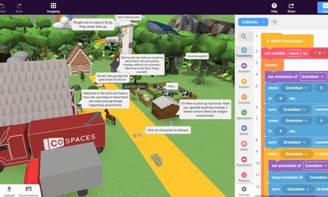 Code Create 3d Worlds For Vr Ar Animation And Game Design Small Online Class For Ages 10 13 Outschool