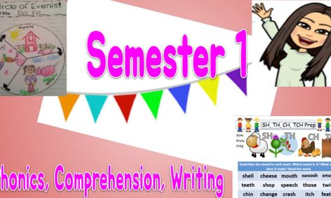 Reading Block Supplement Fall Semester Grade 1 Small Online