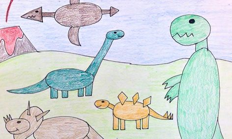 Drawing Dinosaurs Small Online Class For Ages 5 7 Outschool