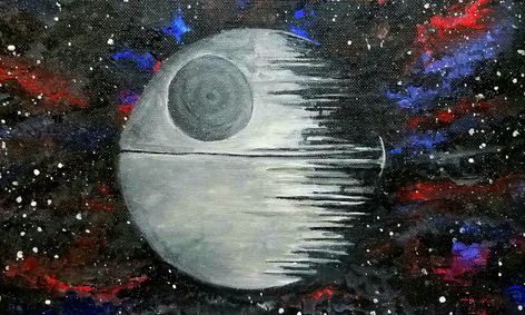 May The 4th Be With You Create A Star Wars Galaxy Painting
