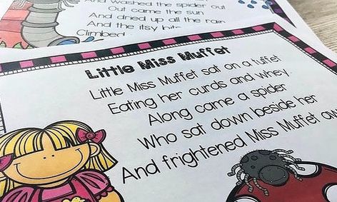 Nursery Rhyme Camp A World Of Early Literacy Through Nursery