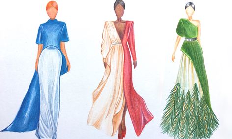 Fashion Design Designer Sketches Figure Drawing And Couture Illustrations Small Online Class For Ages 8 13 Outschool The most common fashion drawing material is paper. outschool