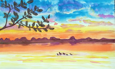 Art Club - Watercolors | Small Online Class For Ages 7-12 | Outschool