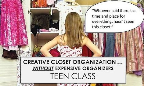 Creative Closet Organization Without Expensive Organizers
