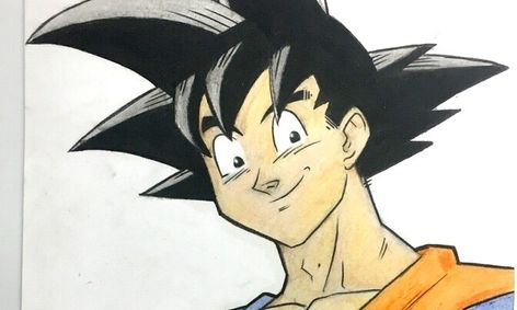 Learn To Draw Goku From Dragon Ball Z Small Online Class For