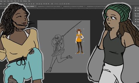 Digital Character Drawing In Photoshop Small Online Class For