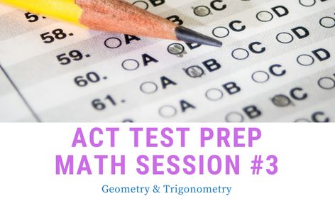 Act Math Geometry Trig Small Online Class For Ages 14 18