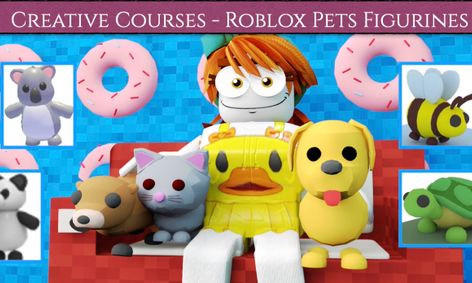 Roblox Adopt Me Pets 3 Dimensional Clay Figurines Air Dry Clay Small Online Class For Ages 6 10 Outschool - club gnome roblox