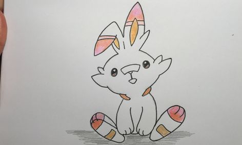 Let S Doodle Learn To Draw A Scorbunny Pokemon Small Online Class For Ages 7 12 Outschool