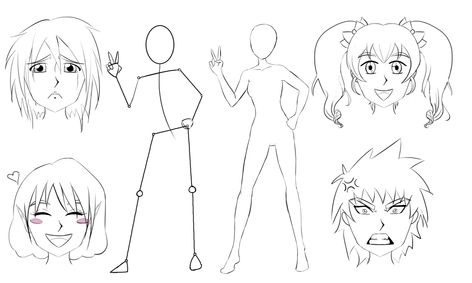 Drawing Anime Manga Style Characters For Beginners Summer Camp