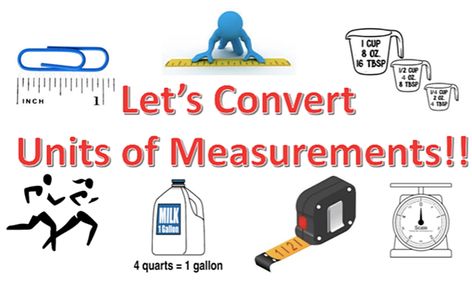 Converting Units Of Measurements In Easy Steps Small Online