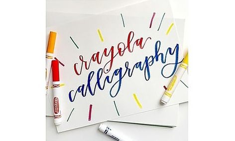 Crayola Calligraphy Handlettering Basics Small Online Class For Ages 12 17 Outschool In this calligraphy tutorial, i'm going to show you the very first steps. crayola calligraphy handlettering basics small online class for ages 12 17