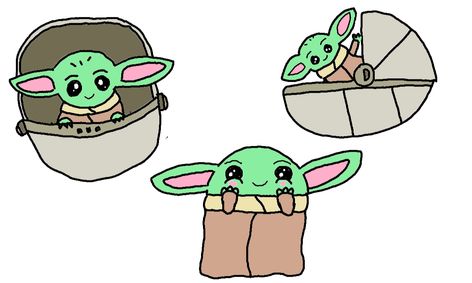 Drawing Fun Baby Yoda Grogu Small Online Class For Ages 5 10 Outschool