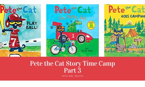 Pete The Cat Story Time Part 3 Small Online Class For Ages 3 6