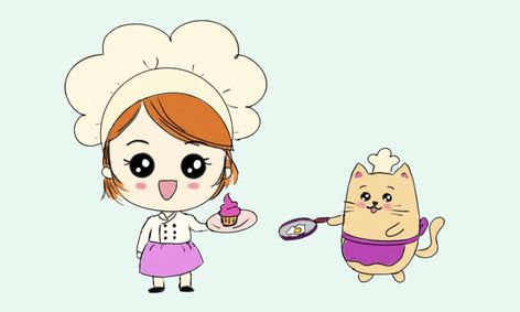 Let S Draw A Cute Kawaii Girl Baker And A Cat Chef Small Online Class For Ages 7 12 Outschool,Nice Plus Tablet Price