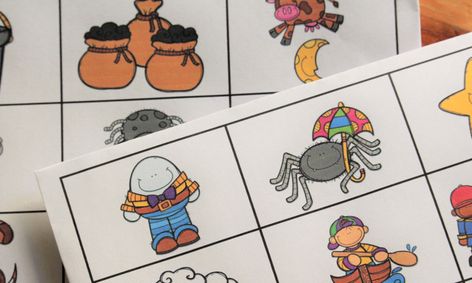 Nursery Rhyme Bingo Let S Go Small Online Class For Ages 4 6