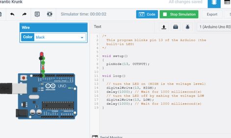 Intro To Arduino Using Tinkercad Circuits Small Online Class For Ages 10 14 Outschool - export code for roblox pizza place