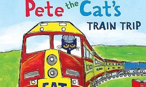 Pete The Cat S Train Trip Story Time And Directed Drawing