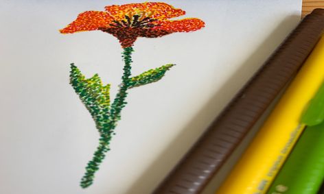 Pointillism For Beginners Camp Small Online Class For Ages 8