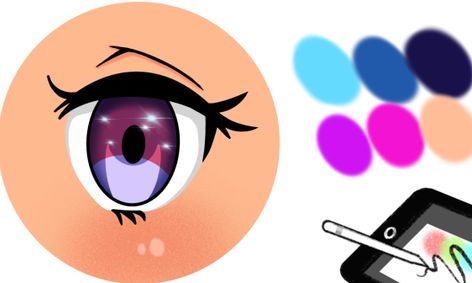 Let S Draw And Color Anime Eyes Using Procreate Small Online Class For Ages 10 15 Outschool Anime hair is a broad term, but generally they are. let s draw and color anime eyes using procreate small online class for ages 10 15