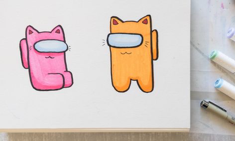 Let S Draw Cats Among Us Small Online Class For Ages 7 10 Outschool Check out my playlist below for more of your favourite characters. let s draw cats among us small online class for ages 7 10