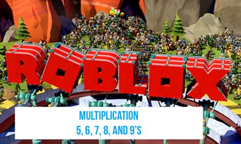 Roblox Multiplication Intermediate For Numbers 5 9 Small Online Class For Ages 8 12 Outschool - how to see numbers in roblox