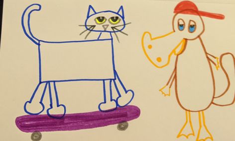 Pete The Cat Sentence Writing Pete The Cat And The New Guy