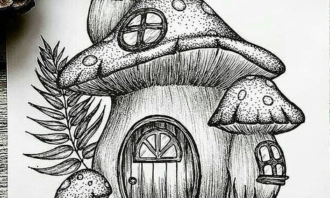 How To Draw A Fairy House Small Online Class For Ages 7 12