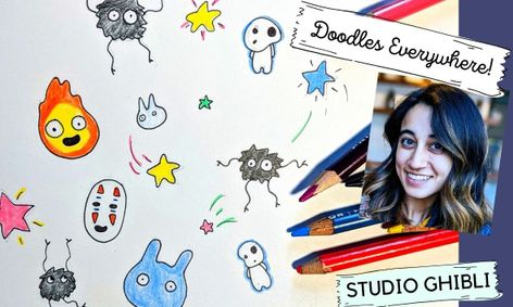 Doodle Art Learn How To Draw Cute Studio Ghibli Doodles And Chat Small Online Class For Ages 8 12 Outschool
